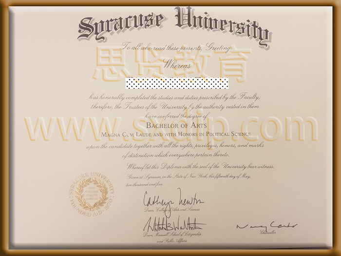 雪城大学-Syracuse-University,-diploma-degree