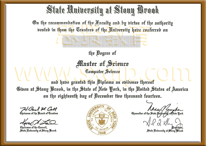 纽约州立大学石溪分校-State-University-of-New-York-at-Stony-Brook-diploma-degree