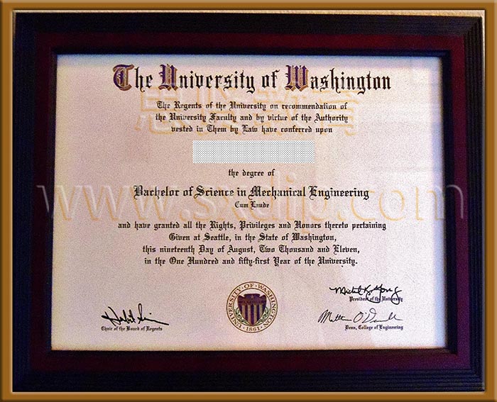 华盛顿大学-University-of-Washington,-diploma-degree