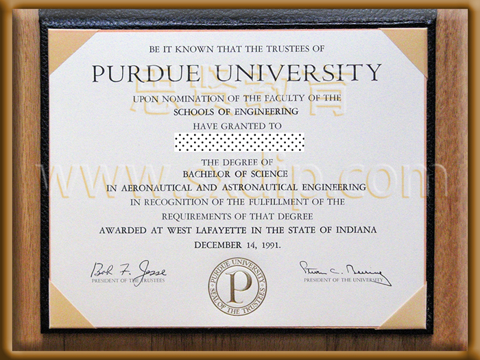 普渡大学-Purdue-University-diploma-degree