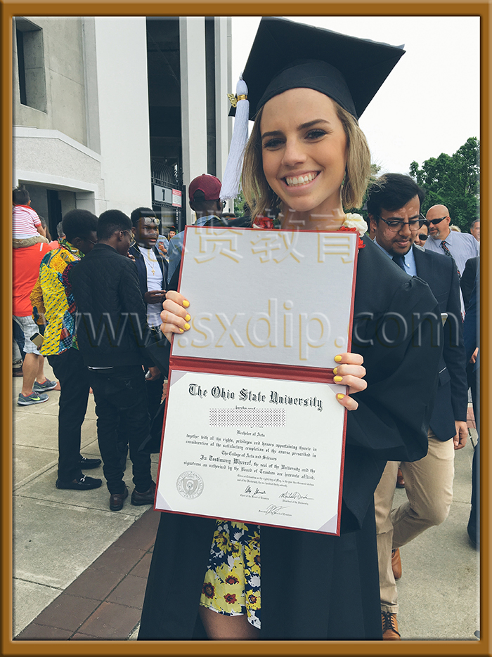 俄亥俄州立大学-Ohio-State-University-diploma-degree