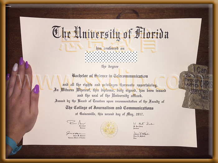 佛罗里达大学-University-of-Florida,-diploma-degree