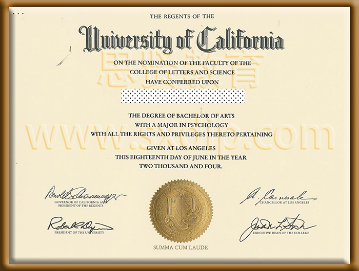 加州大学伯克利分校-University-of-California,-diploma-degree