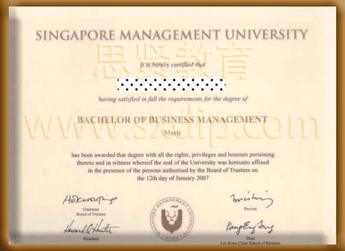 新加坡管理大学-Singapore-management-University,-diploma-degree