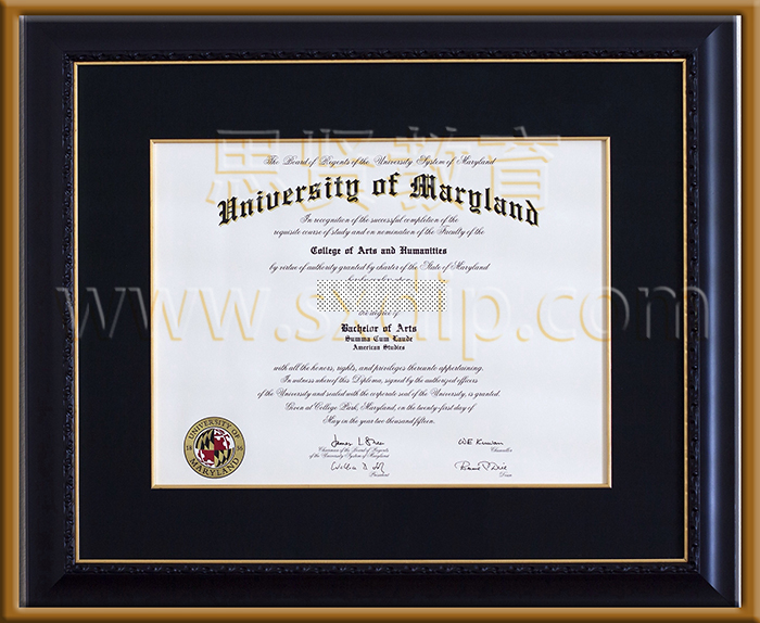 马里兰大学-University-of-Maryland,-diploma-degree