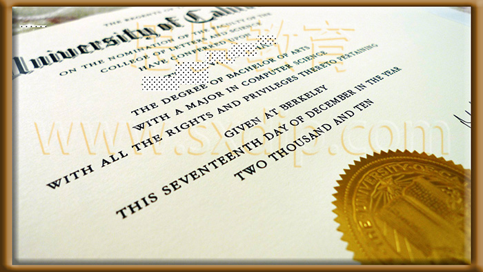 加州大学伯克利分校-University-of-California,-diploma-degree