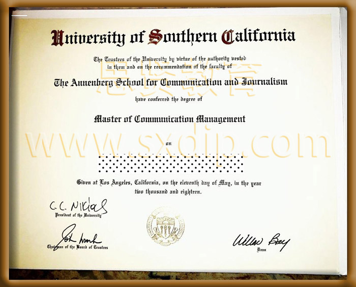 南加州大学-University-of-Southern-California,-diploma-degree