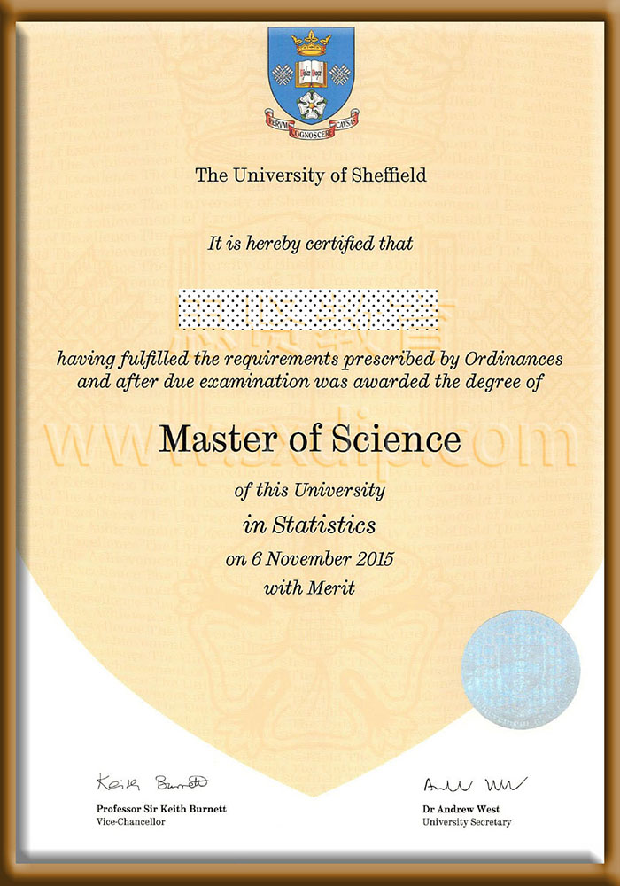 谢菲尔德大学-University-of-Sheffield-diploma-degree