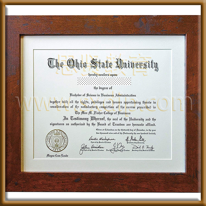 俄亥俄州立大学-Ohio-State-University-diploma-degree