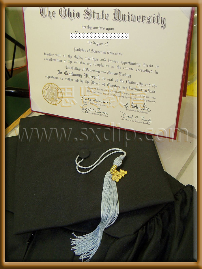 俄亥俄州立大学-Ohio-State-University-diploma-degree
