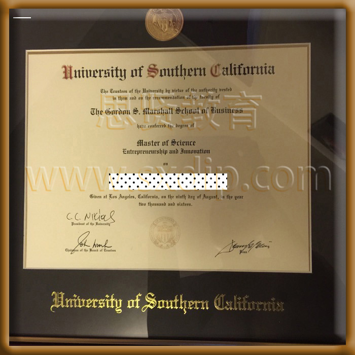 南加州大学-University-of-Southern-California,-diploma-degree