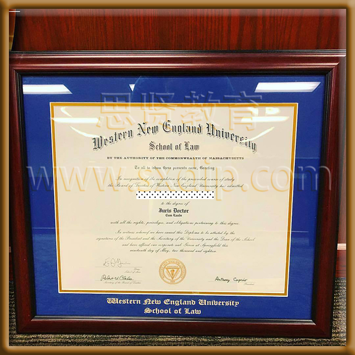 西部新英格兰大学-Western-new-England-College-diploma-degree