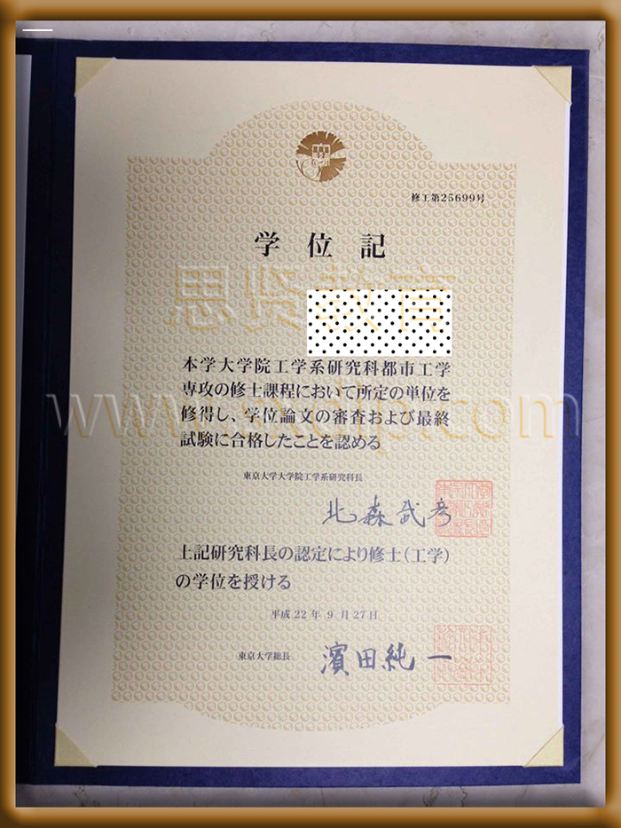 东京大学-University,tokyo-diploma-degree