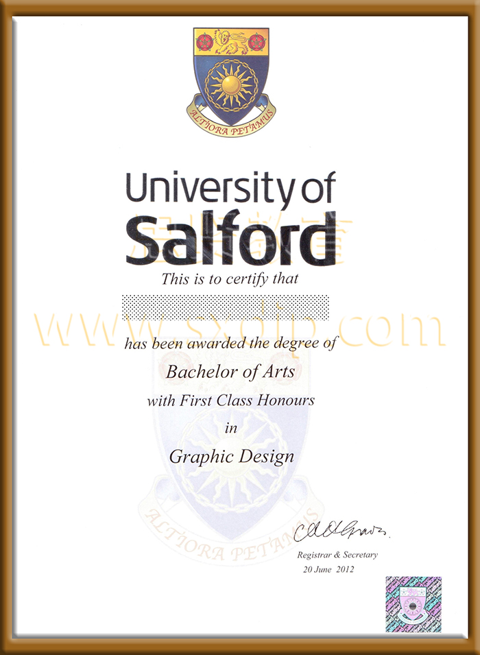 索尔福德大学-of-Salford-University-diploma-degree