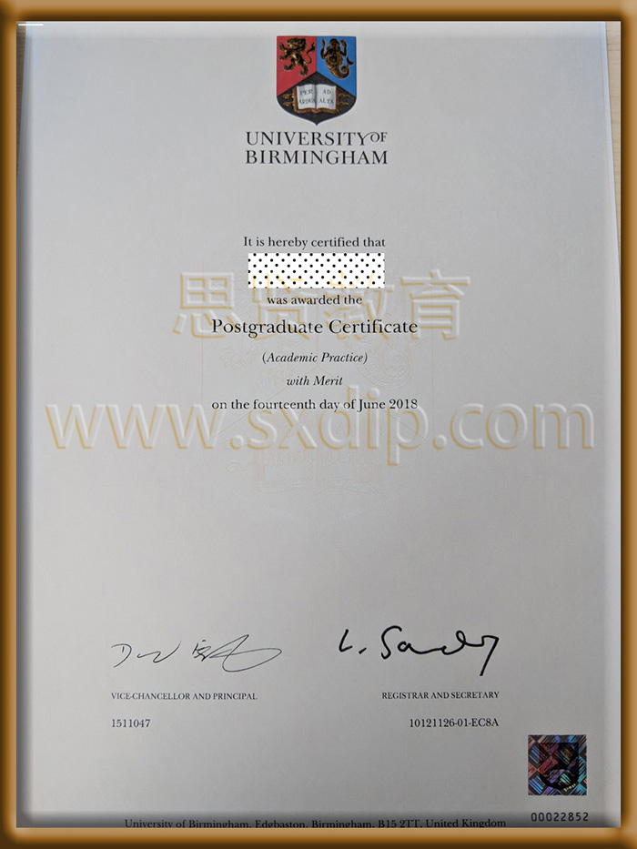 伯明翰大学-University-of-Birmingham-diploma-degree