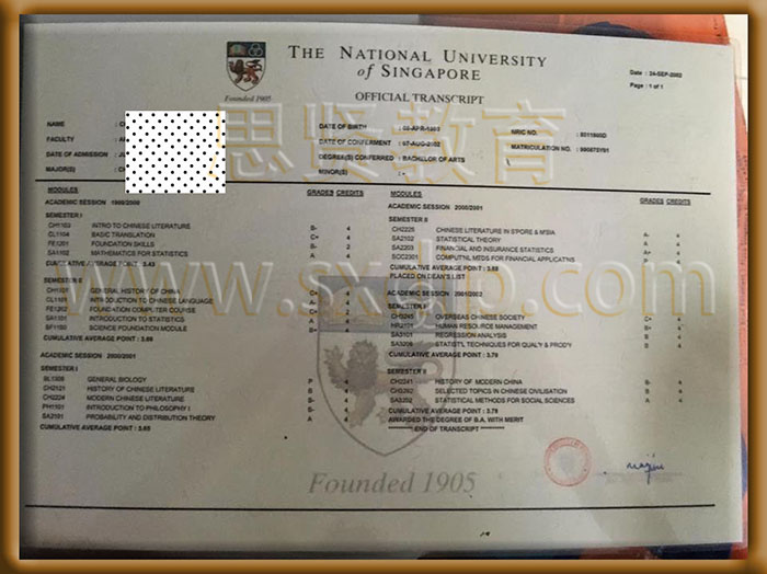 新加坡国立大学-NUS-University-diploma-degree