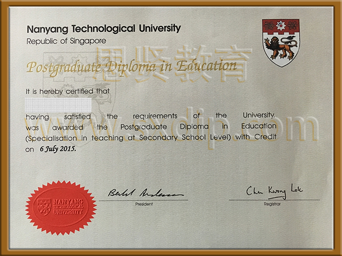 新加坡南洋理工大学-Nanyang-Technological-University-diploma-degree