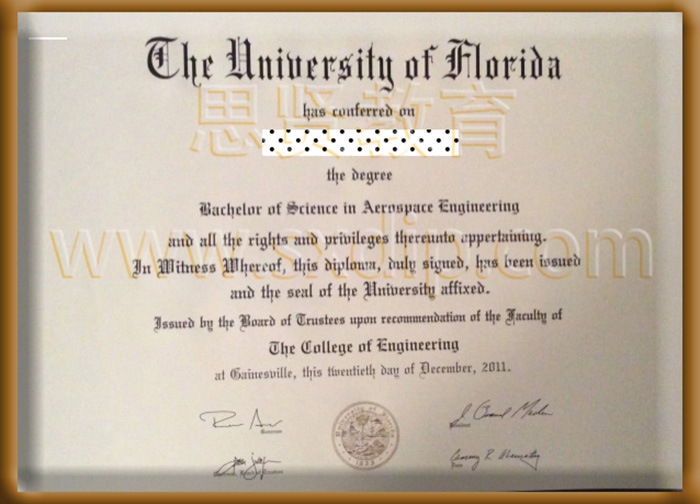 佛罗里达大学-University-of-Florida,-diploma-degree