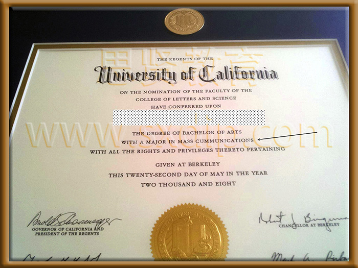 加州大学伯克利分校-University-of-California,-diploma-degree
