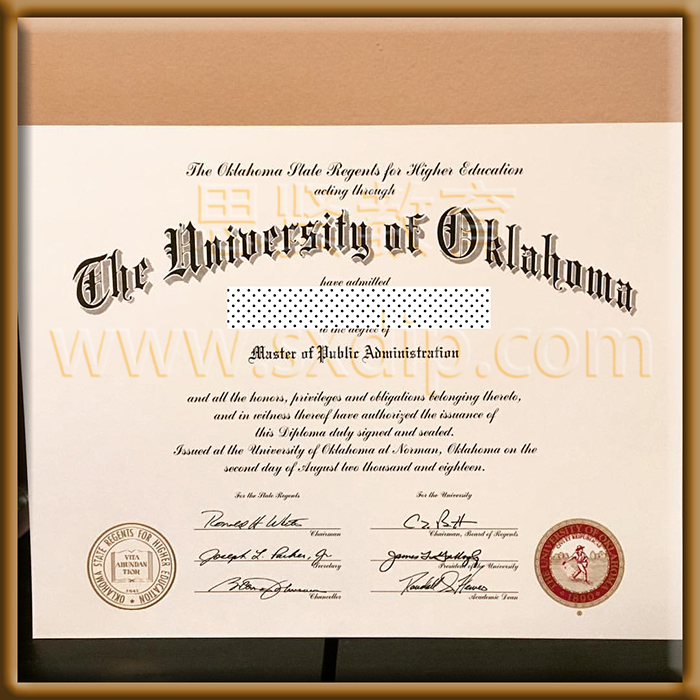 俄克拉荷马大学-Oklahoma-diploma-degree