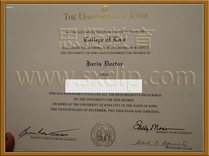 爱荷华大学-University-of-Iowa-diploma-degree