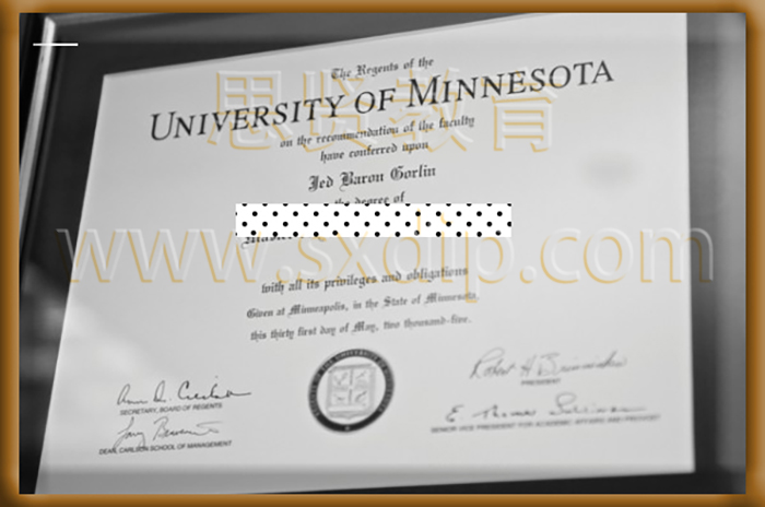 明尼苏达大学-University-of-Minnesota-diploma-degree