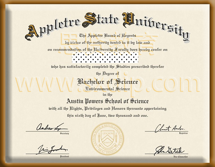 亚利桑那州立大学-Arizona-State-University-diploma-degree
