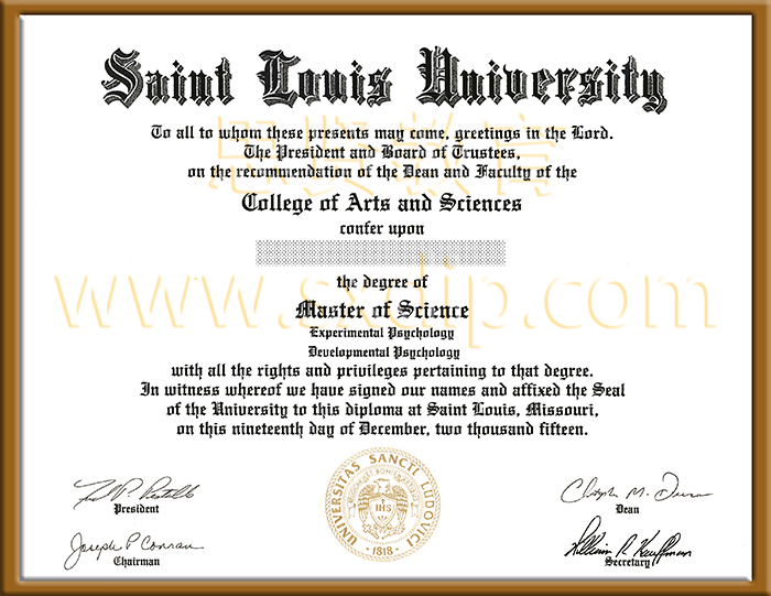 圣路易斯大学-St.-Louis-University,-diploma-degree