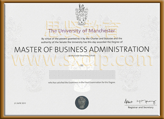 曼彻斯特大学-Manchester-University-of-diploma-degree