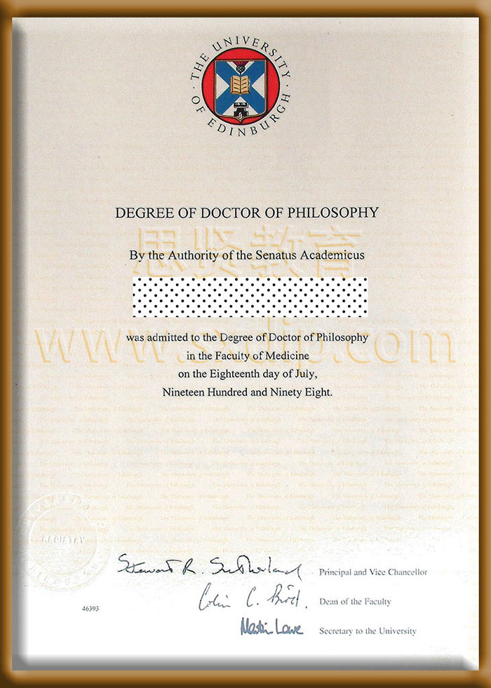 爱丁堡大学-Edinburgh-diploma-degree