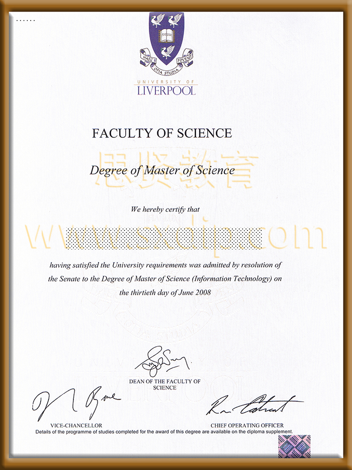 利物浦大学-University-of-Liverpool,-diploma-degree