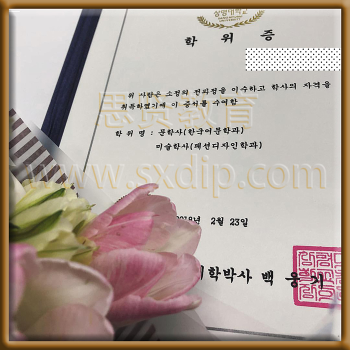 祥明大学-University-Sangmyung-diploma-degree