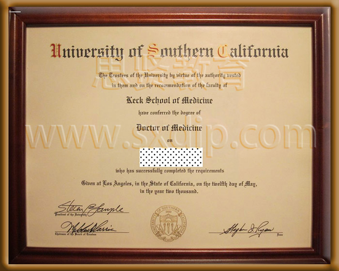 南加州大学-University-of-Southern-California,-diploma-degree