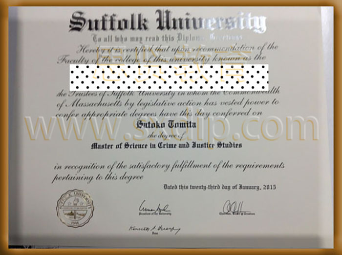 萨福克大学-Suffolk-University-diploma-degree