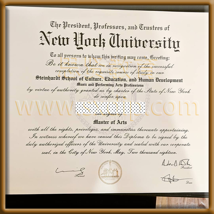 纽约大学-,New-York-University,-diploma-degree