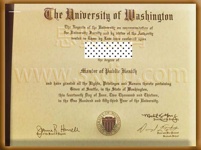 华盛顿大学-University-of-Washington,-diploma-degree