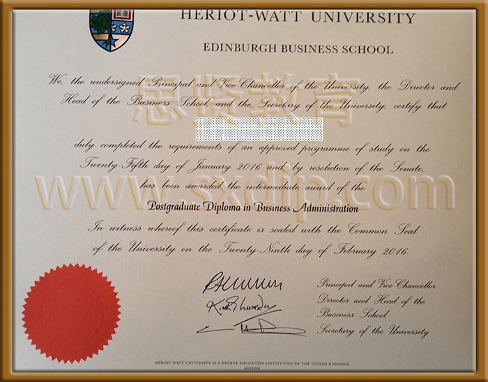 赫瑞瓦特大学-Heriot-Watt-University-diploma-degree
