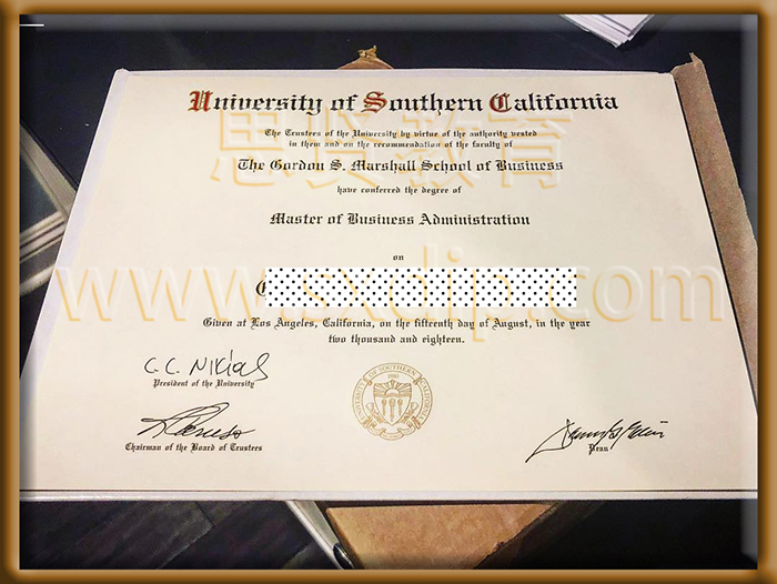 南加州大学-the-University-of-Southern-California,-diploma-degree