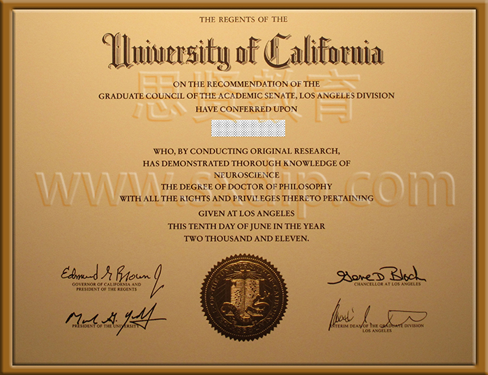 加州大学伯克利分校-University-of-California,-diploma-degree