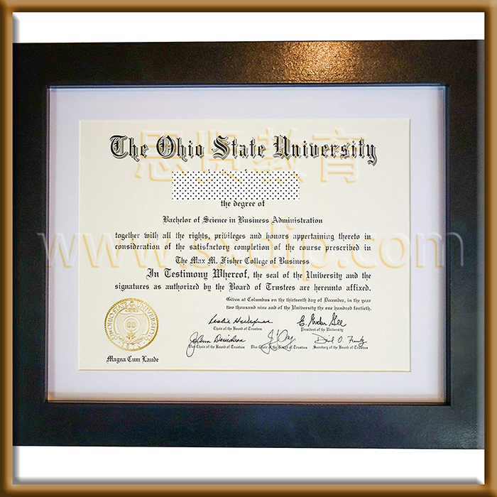 俄亥俄州立大学-Ohio-State-University-diploma-degree
