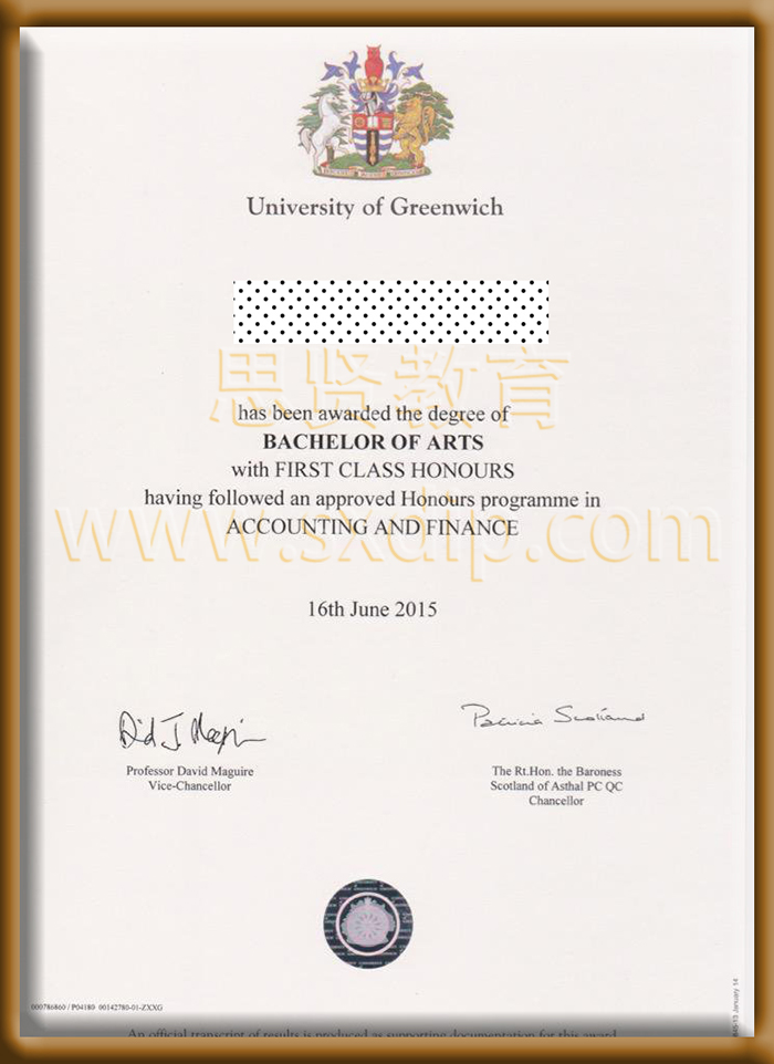 格林威治大学-Greenwich-University-of-diploma-degree