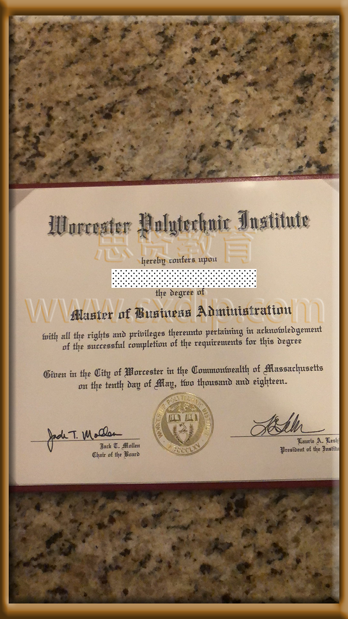 伍斯特理工学院-Worcester-Polytechnic-Institute-diploma-degree