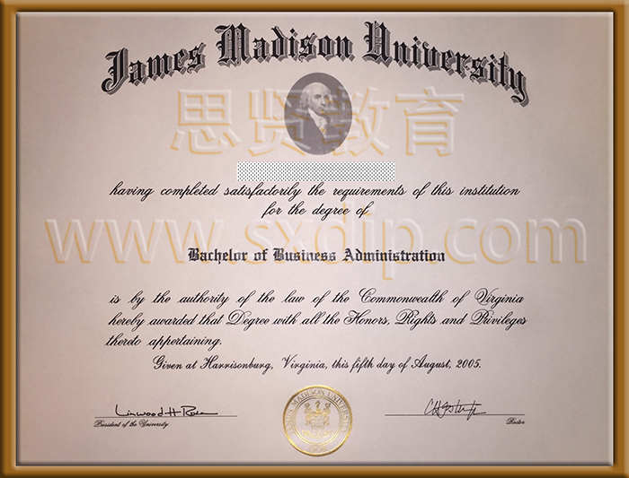 詹姆斯麦迪逊大学-James-Madison-University,-diploma-degree