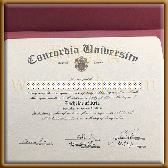 康卡迪亚大学波特兰分校-Concordia-University-diploma-degree