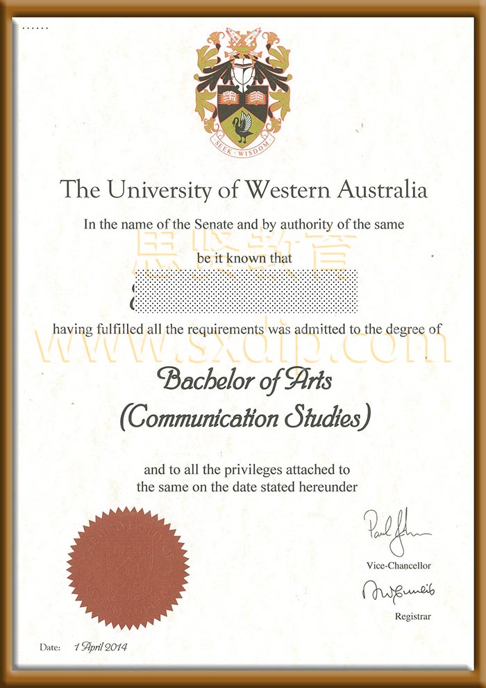 西澳大学-University-of-Western-Australia-diploma-degree