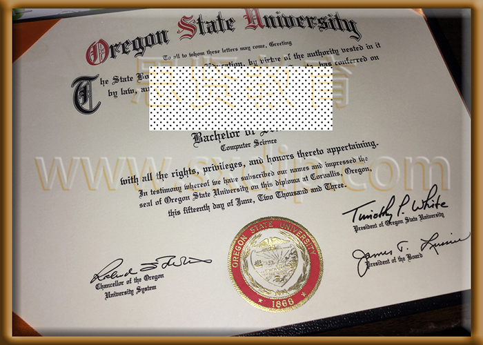 俄勒冈州立大学-Oregon-State-University,-diploma-degree