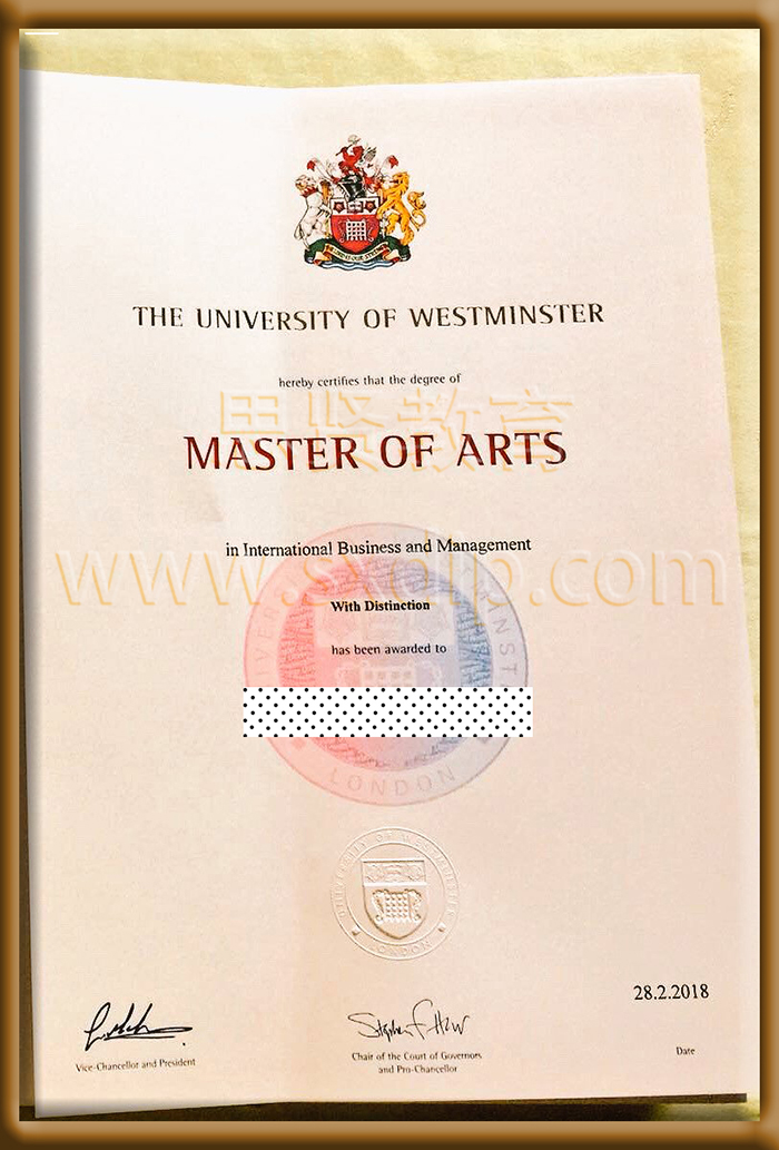 威斯敏斯特大学-University-of-Westminster-diploma-degree