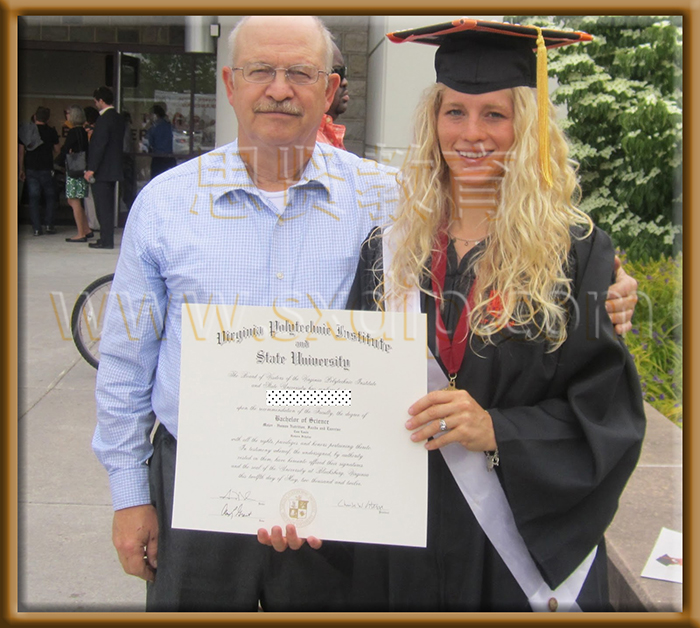 弗吉尼亚理工大学-Virginia-Tech-diploma-degree