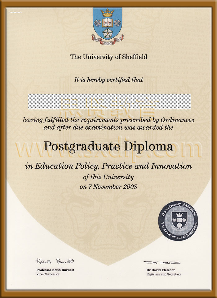 谢菲尔德大学-University-of-Sheffield-diploma-degree