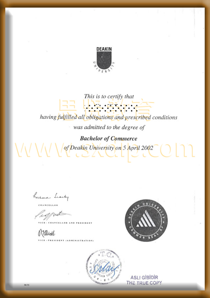 迪肯大学-Deakin-University-diploma-degree